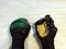 long protective gloves